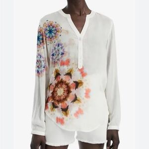 Desigual woven blouse long sleeve